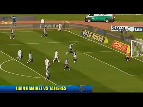 JUAN RAMIREZ VS TALLERES (así fue el DEBUT DE JUAN RAMIREZ EN BOCA)