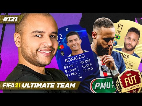INSANOS! RONALDO e NEYMAR colocando pra QUITAR na WL! - EP. #121 - Rumo ao Topo | FIFA 21 PS4