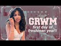 FIRST DAY OF HIGH SCHOOL GRWM Freshman Year Edition Vlog 🩷