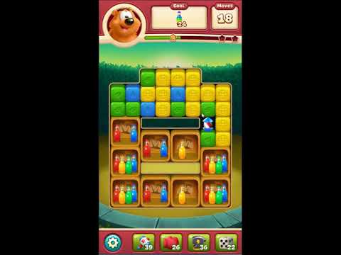 Toon Blast Level 2420 - NO BOOSTERS 🐻🐺🐱 | SKILLGAMING ✔️