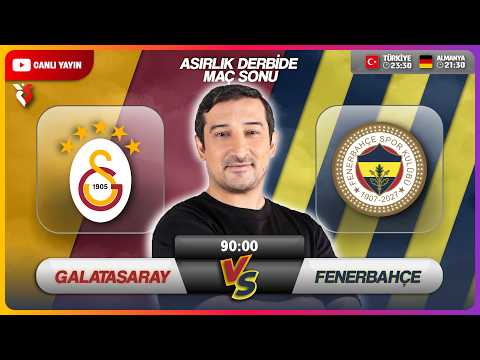GALATASARAY 2-1 FENERBAHÇE | Osimhen Yıktı Geçti, Kartal'ın Sonu mu? | Maç Sonu Canlı | Serhat Akın