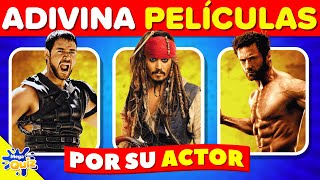 ¡Adivina la PELÍCULA...! 🎥🎬¿Conoces el Actor O Actriz? 🤔 Reto QUIZ