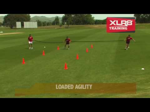 XLR8 Loaded Agility Drills with Overspeed Trainers