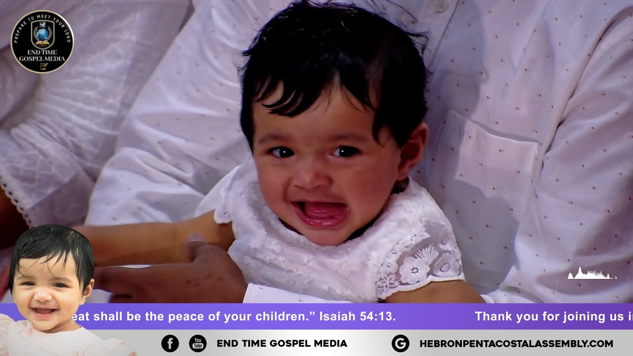 Baby Dedication Service of Christya Praison | Hebron Pentecostal Assembly | 23.06.2024.