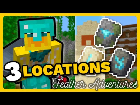 Feather Adventures : 3 ARMOR TRIM LOCATIONS! - {394}