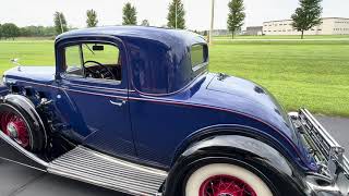 1933 Cadillac 355-C Rumble Seat Coupe Walk Around