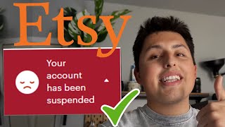 Suspended From Etsy - Getting Your Account Back