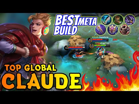 Claude Best Meta Build | Best Build Claude 2021 | Top Global Claude ~ MLBB