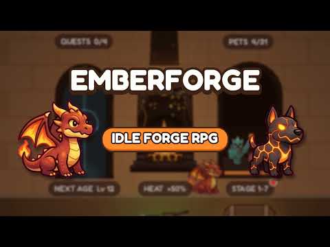 Emberforge: Idle Forge RPG video thumbnail
