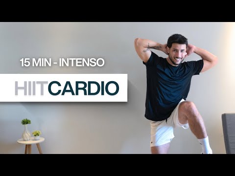 INTENSE 15-MIN WORKOUT to burn 400 calories at home and without equipment.