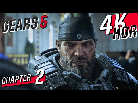 [4K HDR] GEARS 5 (Experienced / 100%). Walkthrough part 2 - Act 1: Diplomacy & This is War
