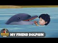 My Friend Dolphin | Shiva | शिवा | Ep 18 Funny Action Cartoon | Shiva TV Show 2024 Hindi