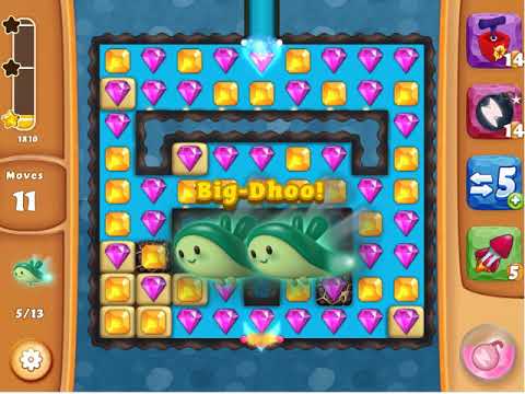 Diamond Digger Saga Level 349 - No Boosters