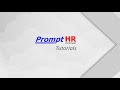 Attendance Regularization : PromptHR Tutorials