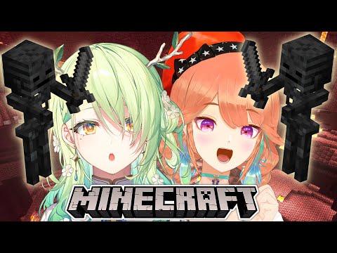 Ceres Fauna Ch. hololive-EN - 【MINECRAFT】 WITHER FIGHT PREPARATIONS with KIWAWA!