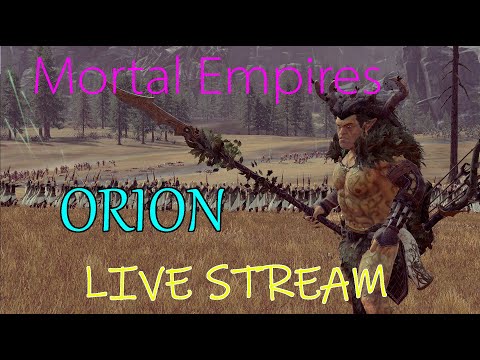 Total War Warhammer 2: Let's try save Athel Loren with Orion (part4) in Mortal Empires.