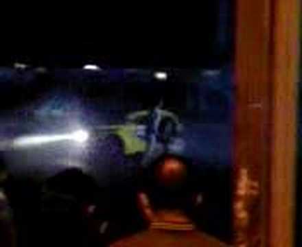 Terry Grant's amazing donut wheel change at Santa Pod!