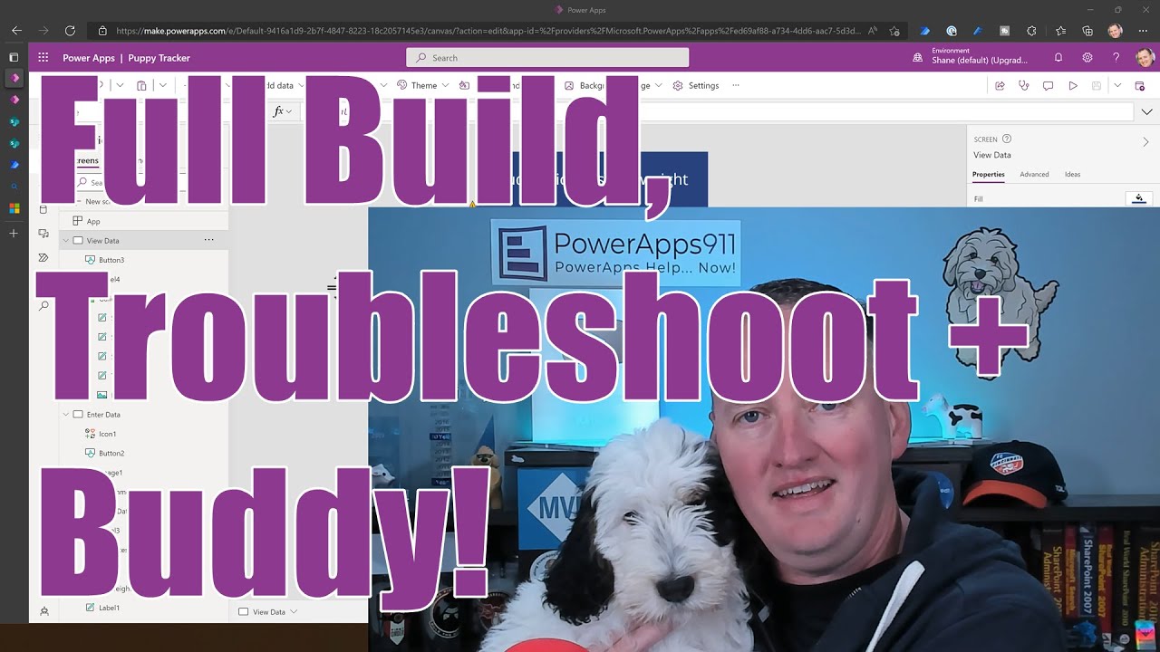 Meet Buddy + PowerApps Puppy Tracker Complete Build