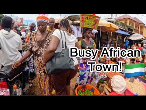 The Biggest Town in Western Rural, Sierra Leone|| Welcome to Waterloo Town. 🇸🇱