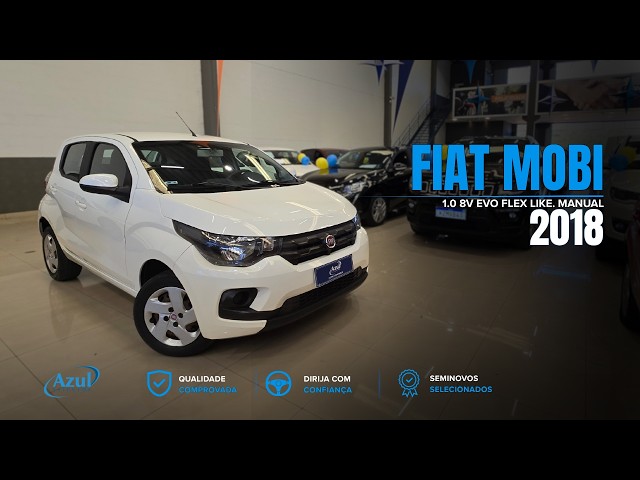 Vídeo FIAT MOBI 1.0 8V EVO FLEX LIKE. MANUAL