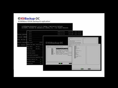 ● 작업) XSIBackup 설치 작업 >독립 실행형 ESXi 호스트에서 가상 머신을 XSIBackup 백업하는 방법