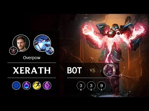 Xerath Bot vs Xayah - EUW Grandmaster Patch 10.2