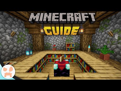 wattles - REDSTONE ENCHANTING SETUP + BETTER TRADES! | The Minecraft Guide - Tutorial Lets Play (Ep. 73)