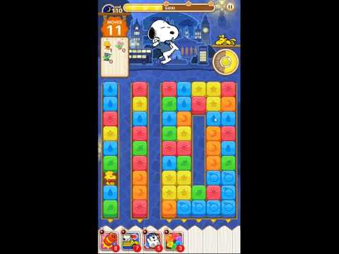 Snoopy Puzzle Journey Night Mode Level 110 - NO BOOSTERS 🐶🧩🧳 | SKILLGAMING ✔️