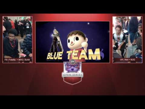 UGC Smash 4 2v2 Losers Top 16 - Ned & MJG vs. Fatality & ScAtt