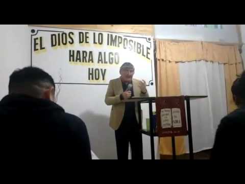 Predica del pastor evangelista Alfredo Quintero
