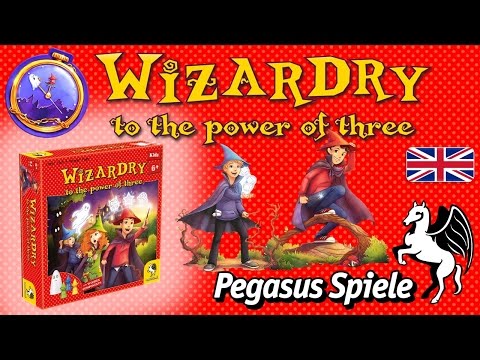 How to Play: WIZARDRY TO THE POWER OF THREE by Pegasus Spiele M.I.C