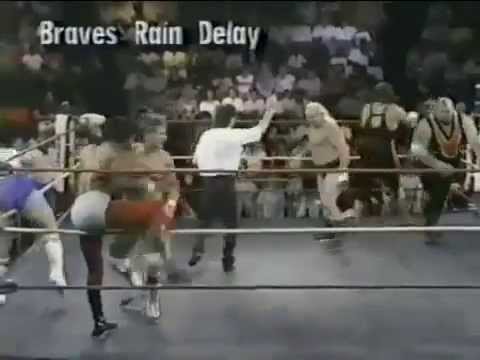 Cactus Jack, Kevin Sullivan & Bam Bam Bigelow vs Rocky King, Paul Drake & John Raynor