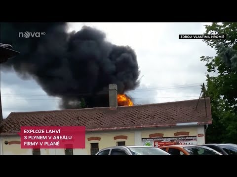 Výbuch Planá