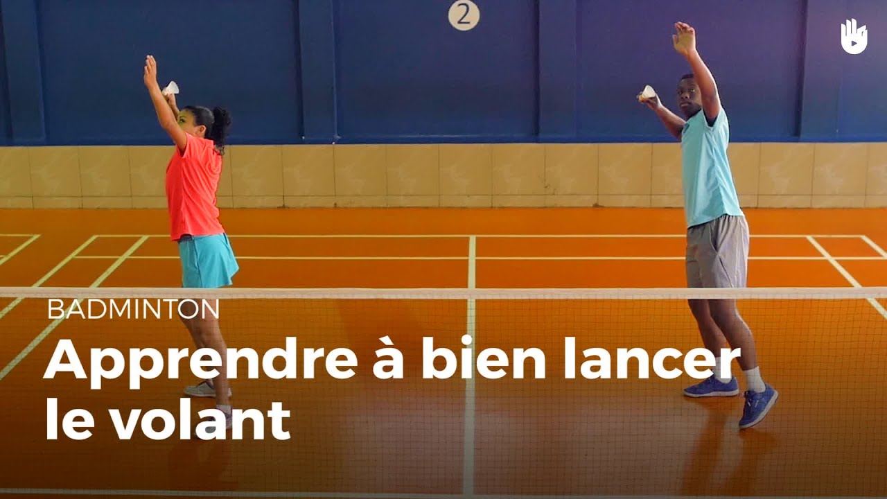 Apprendre à bien lancer le volant Apprendre à jouer au Badminton Sikana — free download