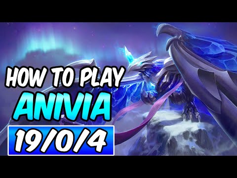 THE ONLY ANIVIA GUIDE YOU NEED - HOW TO PLAY ANIVIA MID | Best Build & Runes | League of Legends