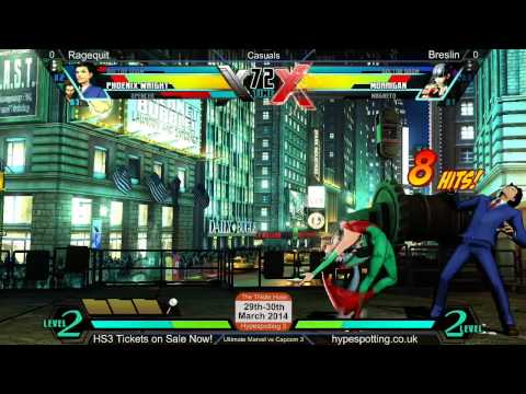 RageQuit vs Breslin UMvC3 Casuals Saltire Suite 20/01/14