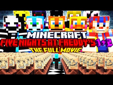 I Made 100 Villager Survive Five Nights at Freddy's in A Minecraft Movie