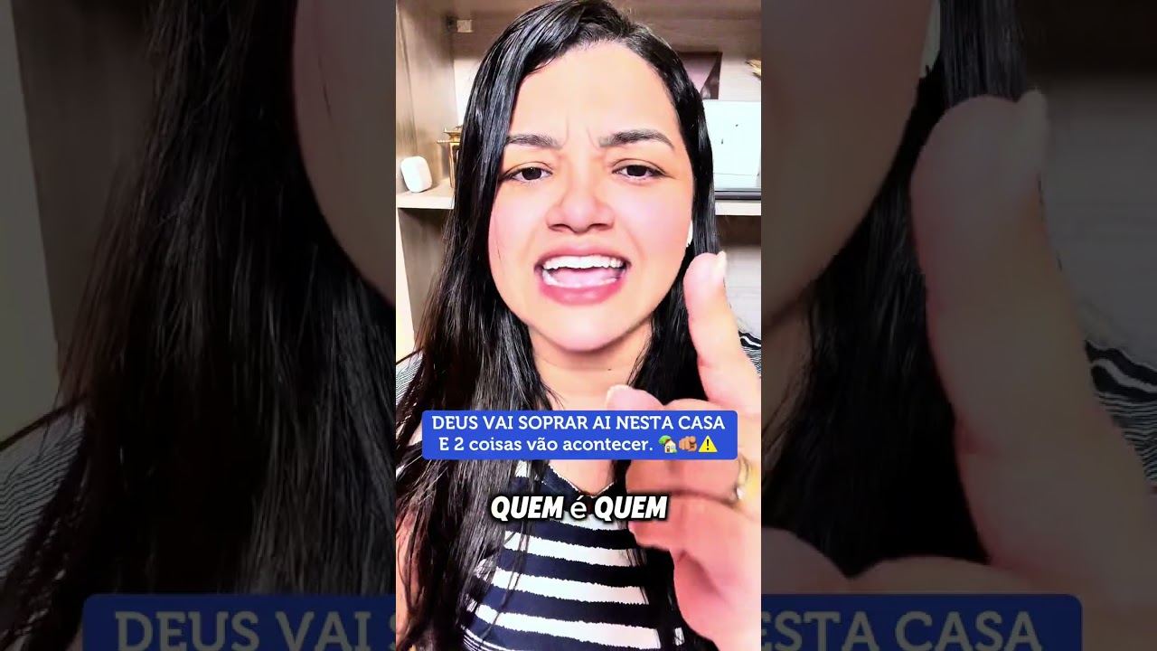 Deus vai descer na sua casa com um reboliço muito grande .🫵🏽👀🏡❤️‍🔥