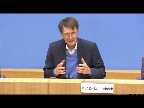 Bundesgesundheitsminister Prof. Karl Lauterbach zur aktuellen Corona-Lage am 08.02.2022