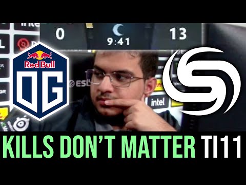OG vs Soniqs - KILLS DON'T MATTER on The International 2022