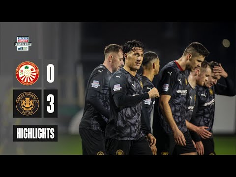 HIGHLIGHTS | Portadown 0 - 3 Carrick Rangers