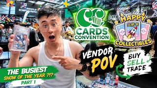 VENDOR POV at Cards Convention Boxpark Croydon | The BUSIEST Card Show of the Year?! 🤯 | Part 1