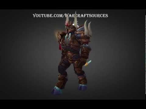 Draenei Warrior Challenge Mode Set - Golden King Armor