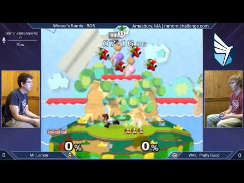 MMOM159 SSBM - Mr. Lemon (Dr. Mario) vs. Pretty Good (Ice Climbers) - Melee WSF