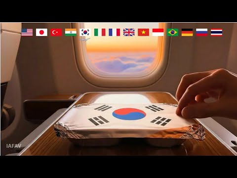 Which Country's business class food would you choose on the airplane ?