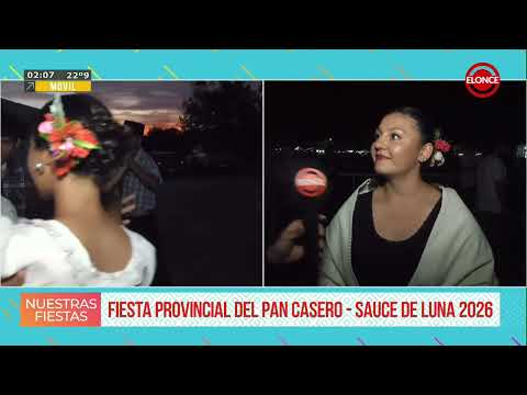 4ta Noche Fiesta Provincial del Pan Casero Sauce de Luna 2026 - Hablamos con el público presente