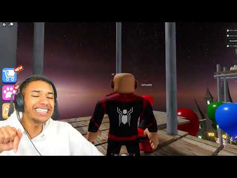 SPIDERMAN vs PAGLIACCIO HORROR di CARNIVAL of TERROR su ROBLOX