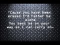 Saliva-Carry On(Lyrics on Screen HD)