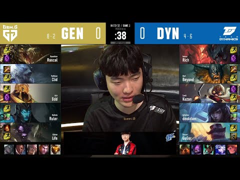 GEN vs DYN | W6D1 | Match 52 Game 1 | LCK Summer Split 2020 – S10 | Gen.G vs Team Dynamics