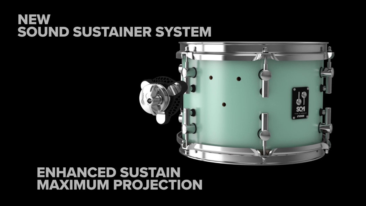 Sonor SQ1 Series 5-pc Drum Kit - Shell Pack - Cruiser Blue